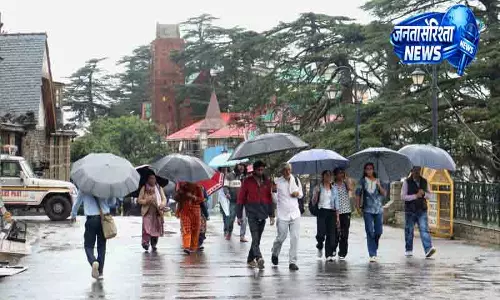 Solan, Shimla, Sirmaur में भारी बारिश का ऑरेंज अलर्ट
