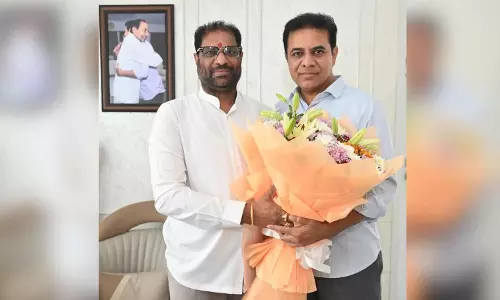 रविचंद्र बने BRS के राज्यसभा संसदीय दल के नेता, पार्टी ने किया बड़ा संगठनात्मक बदलाव रविचंद्र बने BRS के राज्यसभा संसदीय दल के नेता, पार्टी ने किया बड़ा संगठनात्मक बदलाव