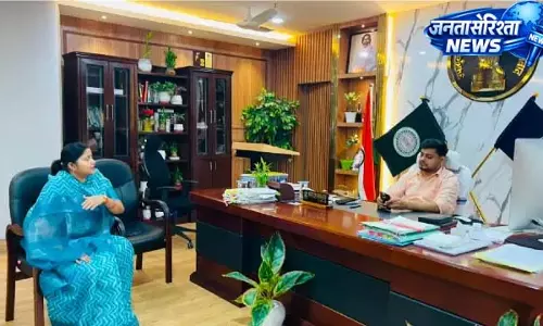 विधायक रागिनी सिंह ने DC से मांगा समाधान