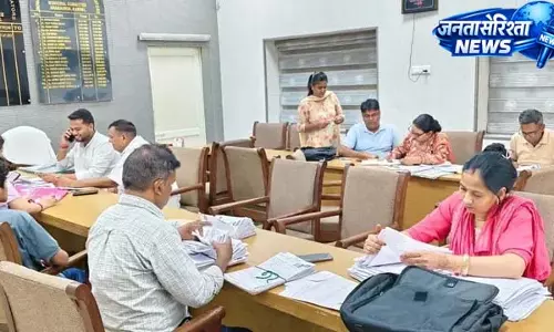 SIR अभियान: करनाल में समय पर पूरा होगा वेरिफिकेशन