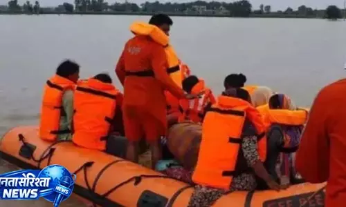 हरियाणा: नदी में फंसे किसानों का 6 घंटे बाद बचाव