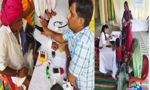 हिंदुस्तान जिंक की स्वास्थ्य पहल बनी ग्रामीणों के लिए वरदान, 1100 से अधिक लोगों को मिला लाभ हिंदुस्तान जिंक की स्वास्थ्य पहल बनी ग्रामीणों के लिए वरदान, 1100 से अधिक लोगों को मिला लाभ