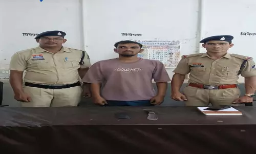 चाकू दिखाकर युवक पर हमला और जान से मारने की धमकी देने वाला आरोपी गिरफ्तार
