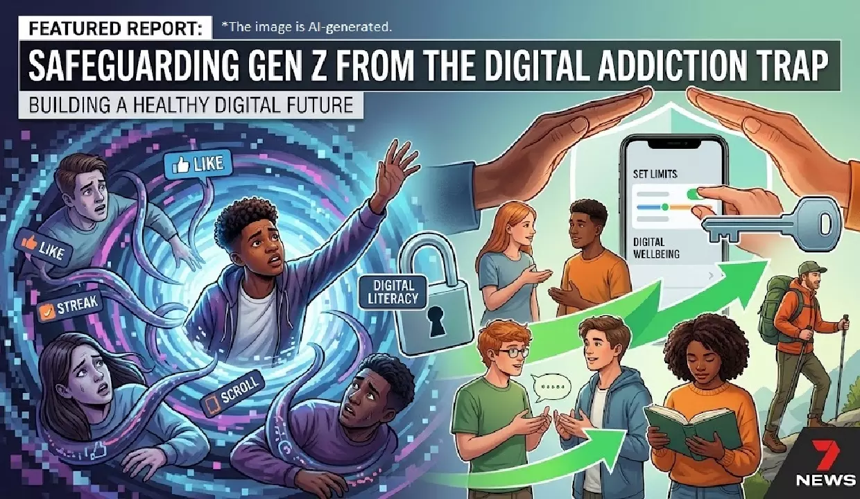 Gen Z को डिजिटल लत के जाल से बचाना Gen Z को डिजिटल लत के जाल से बचाना