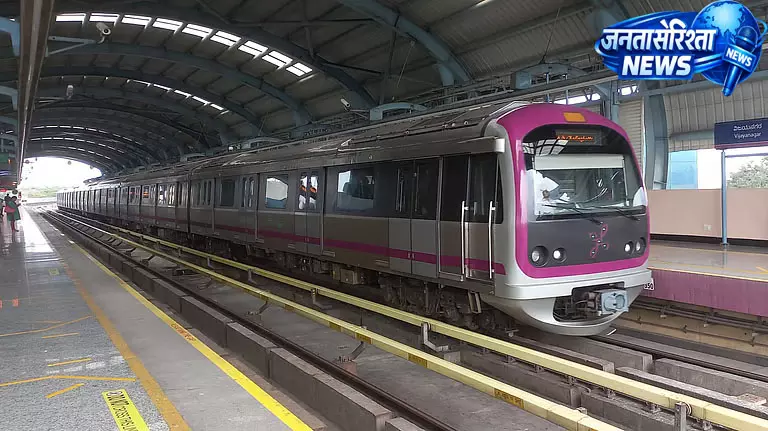 Bengaluru मेट्रो की ग्रीन लाइन में तकनीकी खराबी, पीक आवर में ट्रेन रुकी Bengaluru मेट्रो की ग्रीन लाइन में तकनीकी खराबी, पीक आवर में ट्रेन रुकी