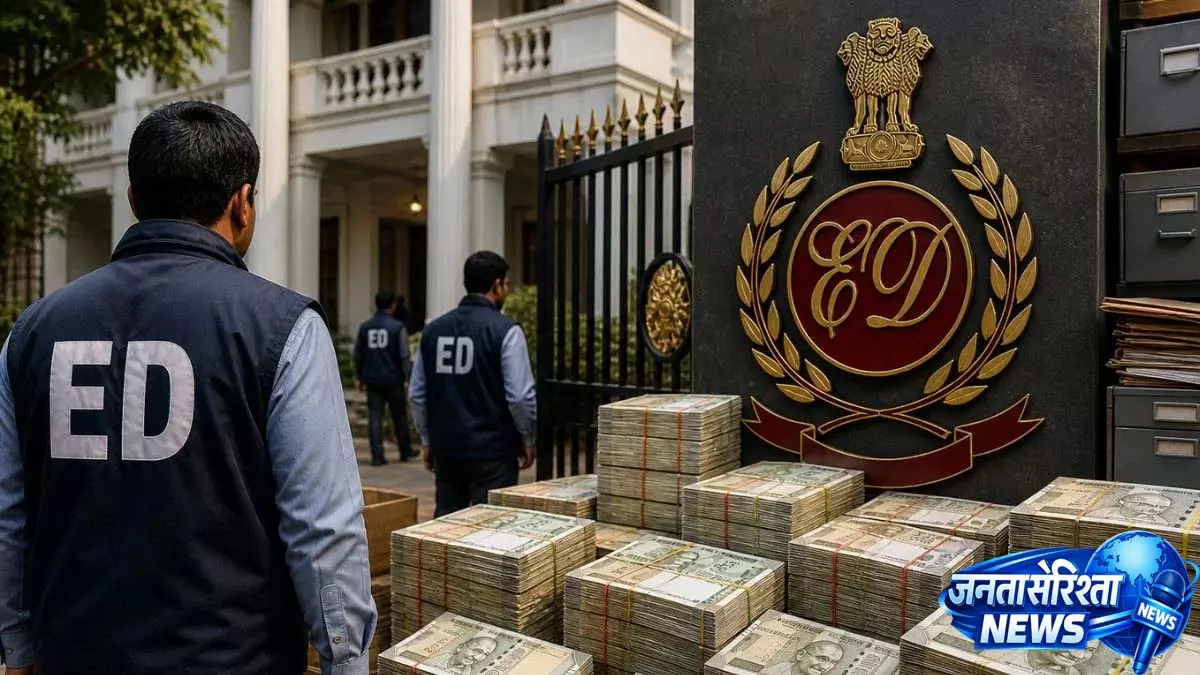 कलानी इम्पेक्स मामले में ED की बड़ी कार्रवाई, अघोषित विदेशी संपत्तियों और बैंक खातों से जुड़े अहम सबूत जब्त कलानी इम्पेक्स मामले में ED की बड़ी कार्रवाई, अघोषित विदेशी संपत्तियों और बैंक खातों से जुड़े अहम सबूत जब्त