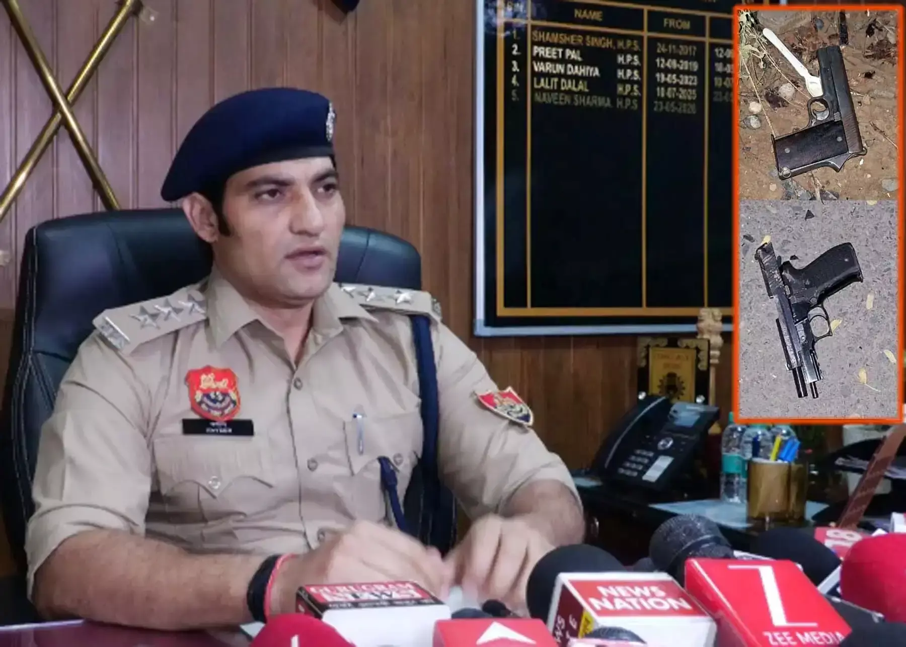 Gurugram: गुरुग्राम मुठभेड़ का खुलासा, हत्या की साजिश रचने आए थे बदमाश