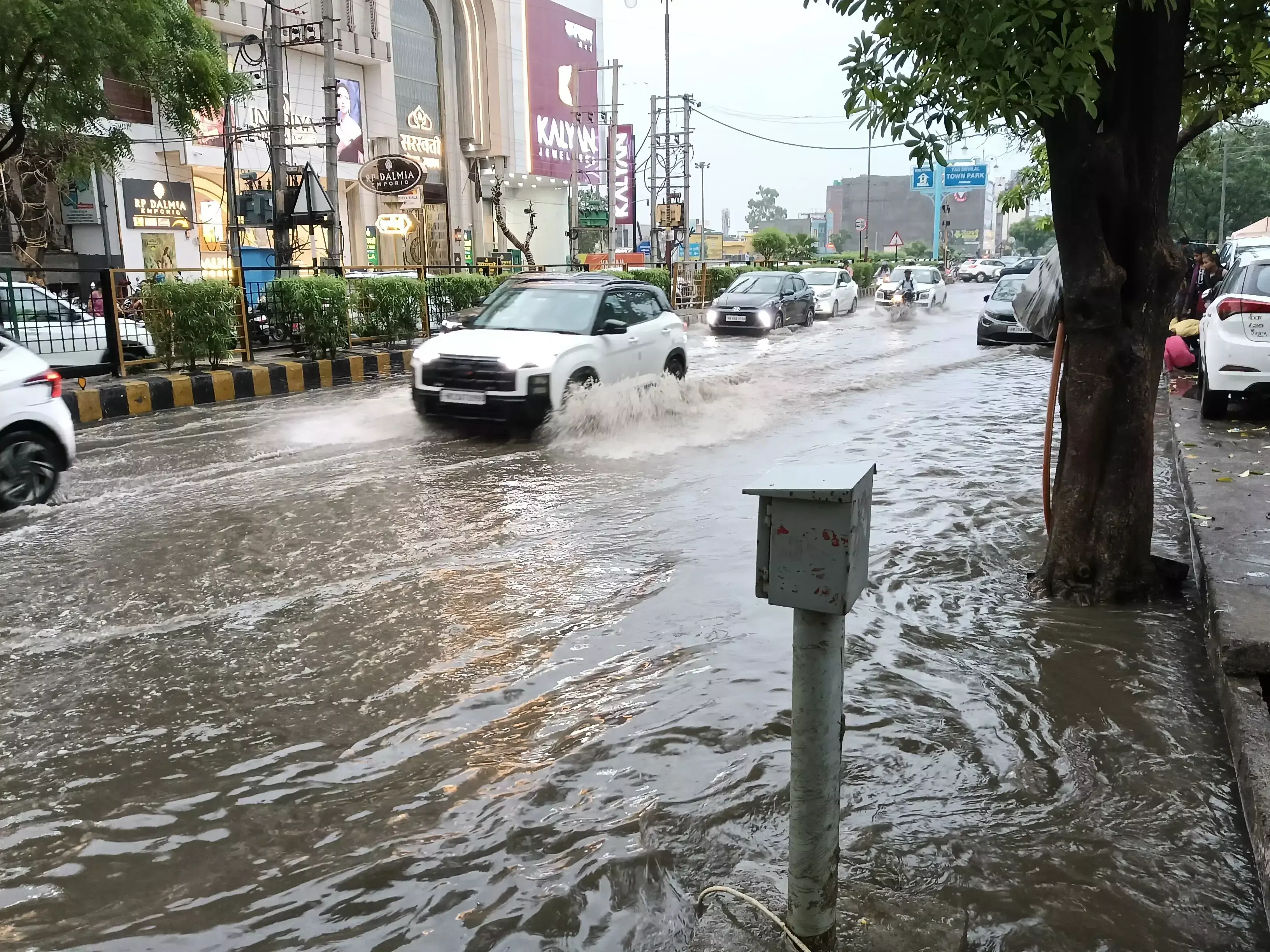 Hisar: हिसार में मूसलाधार बारिश, निचले इलाकों में पानी भरने से जनजीवन प्रभावित