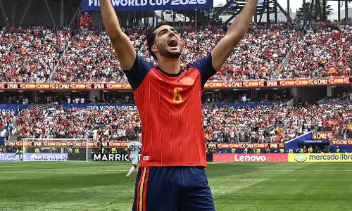 FIFA WC: मेरिनो के आखिरी मिनट के गोल से स्पेन सेमीफाइनल में, बेल्जियम बाहर FIFA WC: मेरिनो के आखिरी मिनट के गोल से स्पेन सेमीफाइनल में, बेल्जियम बाहर
