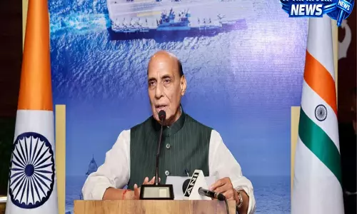विशाखापत्तनम में आईएनएस महेंद्रगिरि का भव्य जलावतरण, रक्षा क्षेत्र में बड़ा कदम विशाखापत्तनम में आईएनएस महेंद्रगिरि का भव्य जलावतरण, रक्षा क्षेत्र में बड़ा कदम