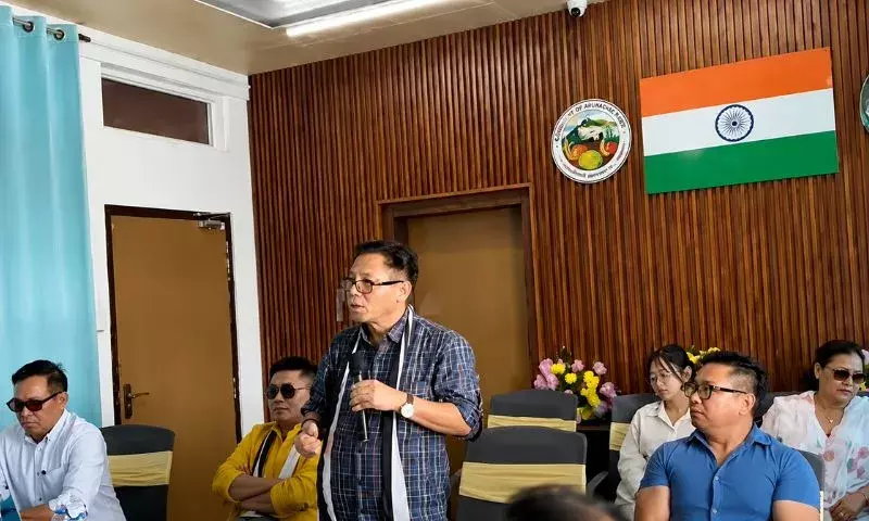 Arunachal: 80:20 नौकरी आरक्षण नीति को चुनौती देने पर मंत्री की सख्त चेतावनी Arunachal: 80:20 नौकरी आरक्षण नीति को चुनौती देने पर मंत्री की सख्त चेतावनी