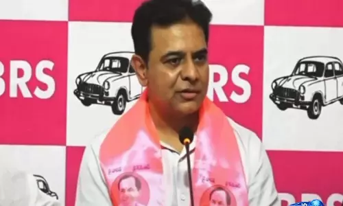 KTR ने CM रेवंत रेड्डी को नए चुनाव का सामना करने की चुनौती दी, दावा किया कि BRS 78 सीटें जीतेगी KTR ने CM रेवंत रेड्डी को नए चुनाव का सामना करने की चुनौती दी, दावा किया कि BRS 78 सीटें जीतेगी
