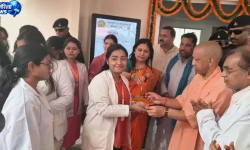 CM ने महायोगी गुरु गोरखनाथ आयुष विश्वविद्यालय में नए छात्रावासों का किया लोकार्पण CM ने महायोगी गुरु गोरखनाथ आयुष विश्वविद्यालय में नए छात्रावासों का किया लोकार्पण