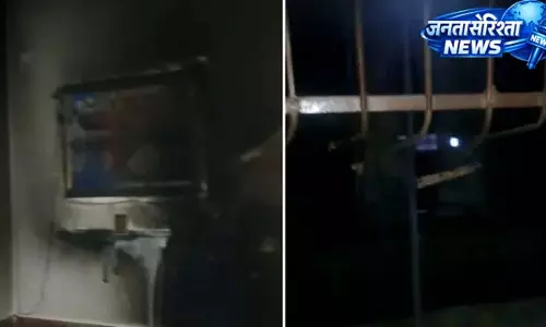 ई-स्कूटी बनी आग का कारण, घर का सामान जलकर राख