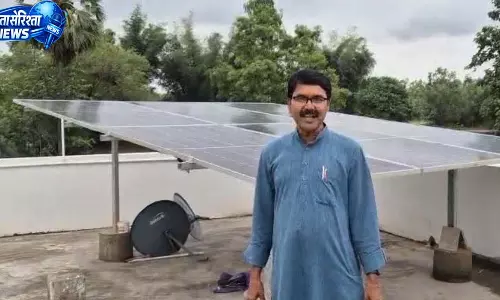 बस्तर के रघुचंद कर्रे का बिजली बिल हुआ शून्य-पीएम सूर्य घर योजना से बस्तर के रघुचंद कर्रे का बिजली बिल हुआ शून्य-पीएम सूर्य घर योजना से