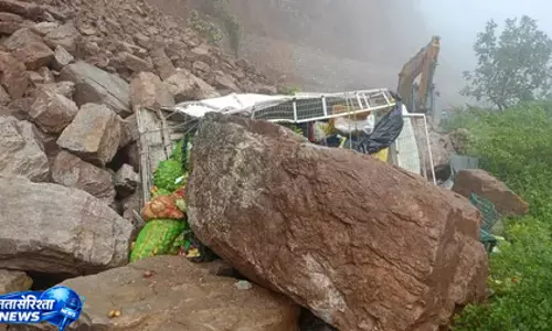 Mountains पर आफत की बारिश, भूस्खलन का खतरा बढ़ा Mountains पर आफत की बारिश, भूस्खलन का खतरा बढ़ा