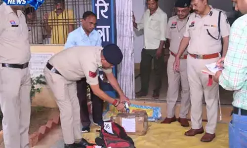 सूरजपुर में 21 लाख रुपये के गांजा, इंजेक्शन और कफ सिरप नष्ट