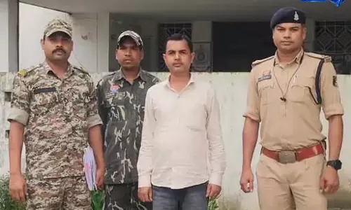 CG: गौवंश तस्करी में फरार बोलेरो पिकअप मालिक गिरफ्तार