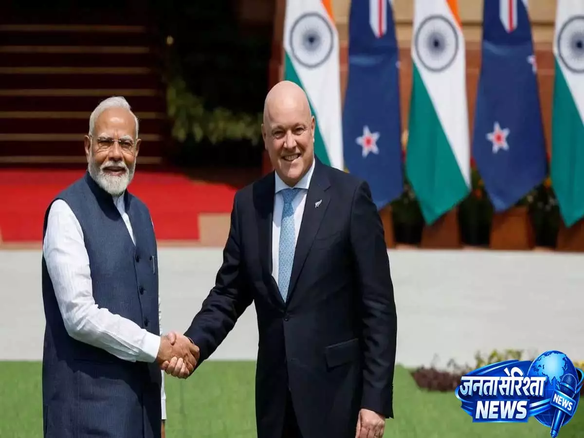 भारत-न्यूजीलैंड FTA पर पीएम मोदी का स्वागत संदेश, कहा- द्विपक्षीय संबंधों में नया अध्याय शुरू भारत-न्यूजीलैंड FTA पर पीएम मोदी का स्वागत संदेश, कहा- द्विपक्षीय संबंधों में नया अध्याय शुरू