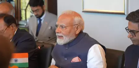 ऑकलैंड में पीएम मोदी बोले- भारत और न्यूजीलैंड हैं नैचुरल पार्टनर, यह यात्रा रिश्तों को देगी नई गति ऑकलैंड में पीएम मोदी बोले- भारत और न्यूजीलैंड हैं नैचुरल पार्टनर, यह यात्रा रिश्तों को देगी नई गति