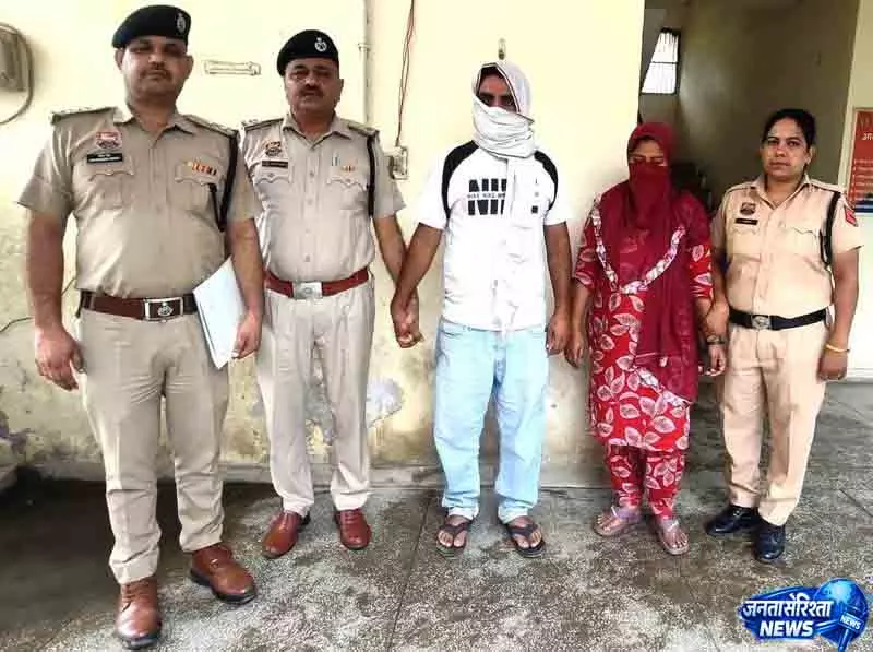 Kurukshetra में पुजारी को पीटने के आरोप में दंपत्ति गिरफ्तार Kurukshetra में पुजारी को पीटने के आरोप में दंपत्ति गिरफ्तार