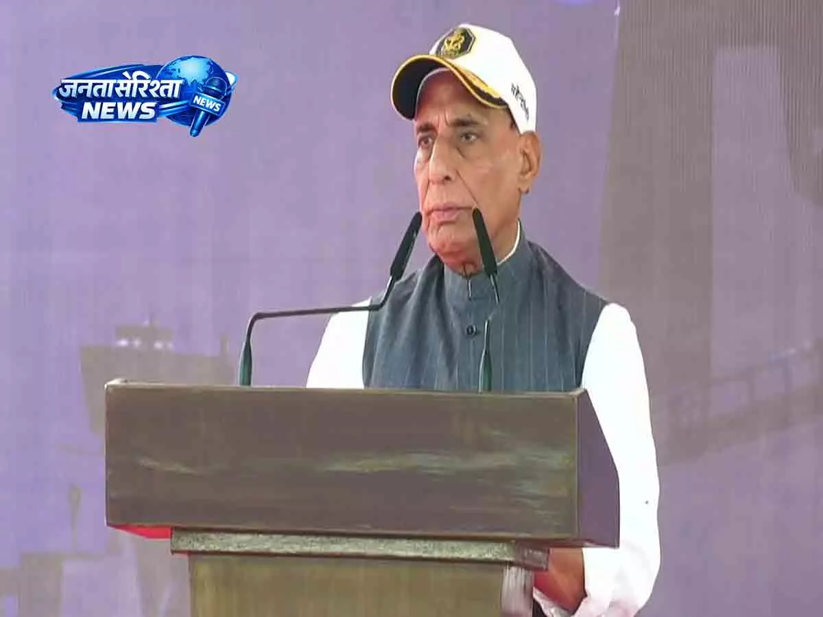 Rajnath Singh: AI से बदलेंगे भविष्य के युद्ध, पर जीत के लिए राष्ट्रीय संकल्प जरूरी Rajnath Singh: AI से बदलेंगे भविष्य के युद्ध, पर जीत के लिए राष्ट्रीय संकल्प जरूरी