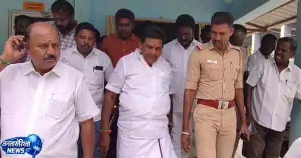 Chennai अनिता राधाकृष्णन से पुलिस की पूछताछ जारी Chennai अनिता राधाकृष्णन से पुलिस की पूछताछ जारी
