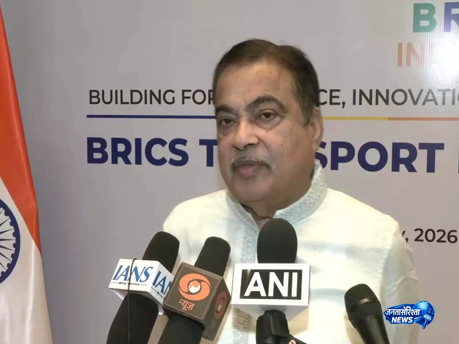 ब्रिक्स ट्रांसपोर्ट बैठक में टेक्नोलॉजी और कनेक्टिविटी पर अहम प्रस्ताव पारित: केंद्रीय मंत्री Nitin Gadkari ब्रिक्स ट्रांसपोर्ट बैठक में टेक्नोलॉजी और कनेक्टिविटी पर अहम प्रस्ताव पारित: केंद्रीय मंत्री Nitin Gadkari