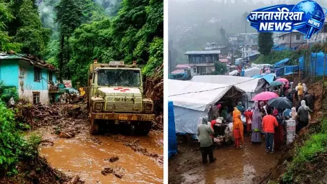 NH-55 पर भूस्खलन, राहत शिविरों में पहुंचे 250 लोग NH-55 पर भूस्खलन, राहत शिविरों में पहुंचे 250 लोग