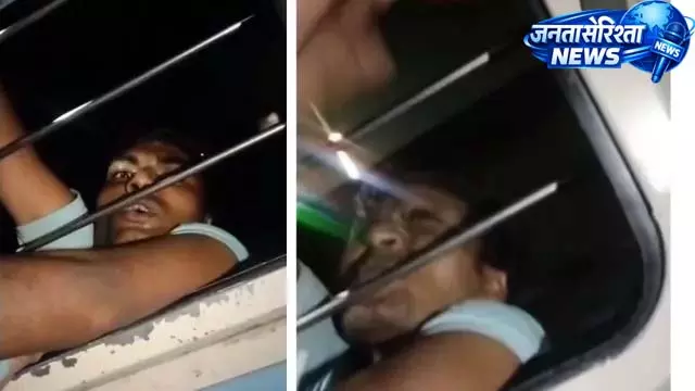 ट्रेन में चोरी की कोशिश, 7 किमी तक लटका रहा युवक ट्रेन में चोरी की कोशिश, 7 किमी तक लटका रहा युवक