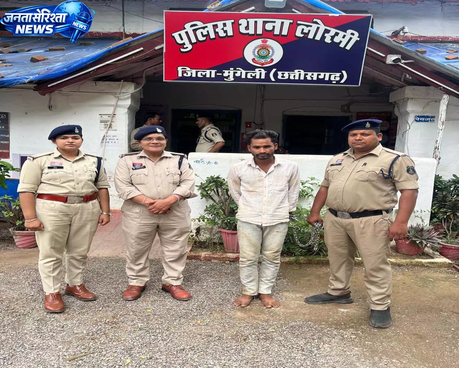 CG में दिव्यांग मूक-बधिर युवती से दुष्कर्म, आरोपी गिरफ्तार CG में दिव्यांग मूक-बधिर युवती से दुष्कर्म, आरोपी गिरफ्तार