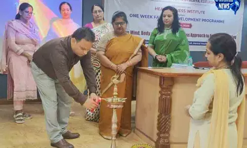 Kurukshetra महिला कॉलेज में 7 दिवसीय छात्र विकास शिविर Kurukshetra महिला कॉलेज में 7 दिवसीय छात्र विकास शिविर