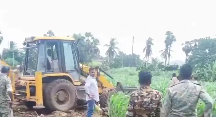 CRDA भूमि अधिग्रहण अभ्यास के दौरान उंडावल्ली में तनाव व्याप्त है