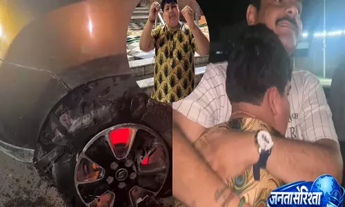 वृंदावन जाते समय कार में आग, अभिनव अरोड़ा ने बताया भगवान कृष्ण की परीक्षा