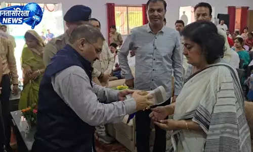 राजनांदगांव में शहीद एसपी विनोद चौबे समेत 30 वीर जवानों को श्रद्धांजलि
