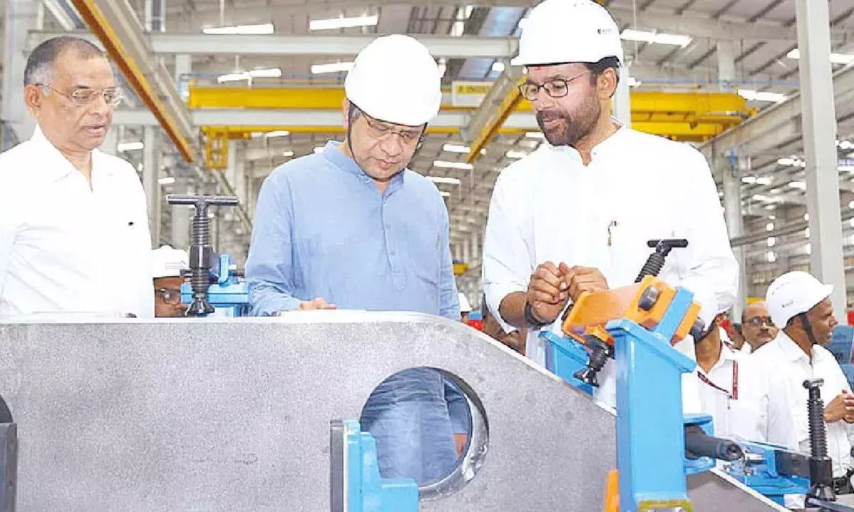 विकास हैदराबाद से बाहर भी फैलना चाहिए: किशन विकास हैदराबाद से बाहर भी फैलना चाहिए: किशन