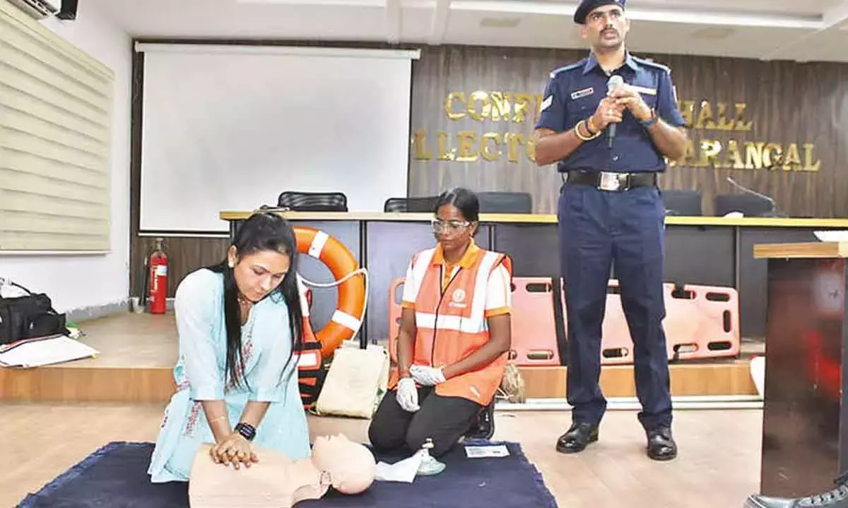 NDRF ने आपदा तैयारी अभियान चलाया NDRF ने आपदा तैयारी अभियान चलाया