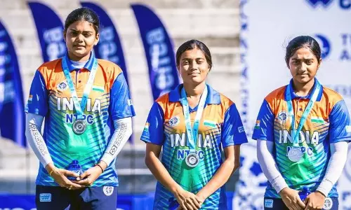 Andhra Pradesh CM ने भारतीय तीरंदाजी टीम को रजत पदक जीतने पर बधाई दी