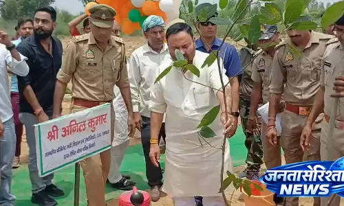 Bijnor  में वृक्षारोपण महायज्ञ-2026, 66 लाख पौधों से बढ़ेगी हरियाली