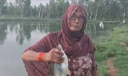 मछली पालन से आत्मनिर्भर बने मां-बेटे, बढ़ी लाखों की आय मछली पालन से आत्मनिर्भर बने मां-बेटे, बढ़ी लाखों की आय