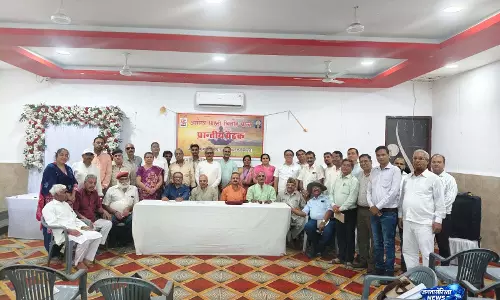 आरोग्य भारती की प्रांतीय बैठक में स्वस्थ राष्ट्र निर्माण का लिया संकल्प आरोग्य भारती की प्रांतीय बैठक में स्वस्थ राष्ट्र निर्माण का लिया संकल्प