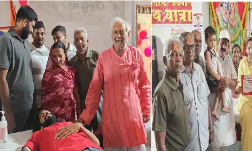 सेवा और श्रद्धा का संगम, रथ यात्रा से पुर्व जगन्नाथ मंदिर में पहली बार विशाल रक्तदान शिविर सेवा और श्रद्धा का संगम, रथ यात्रा से पुर्व जगन्नाथ मंदिर में पहली बार विशाल रक्तदान शिविर