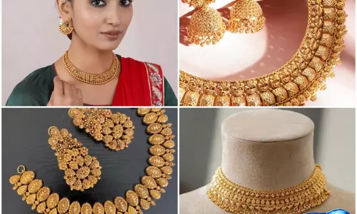 Wedding फंक्शन में छा जाएंगे ये गोल्डन नेकलेस सेट, मिलेगा महारानी जैसा अंदाज