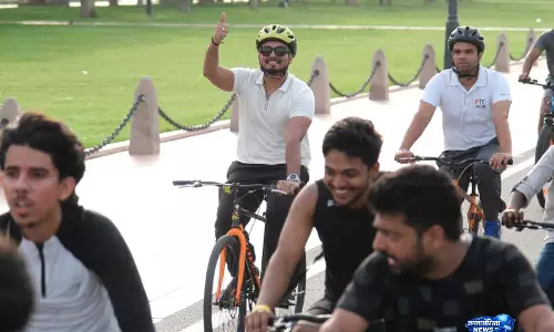फिट इंडिया संडे ऑन साइकिल का 81वां संस्करण, चार्टर्ड अकाउंटेंट्स के साथ देशभर में आयोजन फिट इंडिया संडे ऑन साइकिल का 81वां संस्करण, चार्टर्ड अकाउंटेंट्स के साथ देशभर में आयोजन
