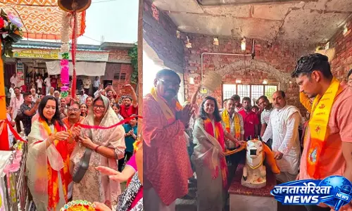 Khanjapur,  में भव्य धार्मिक आयोजन, नंदी महाराज प्राण-प्रतिष्ठा के साथ भूमिया खेड़ा पूजन संपन्न