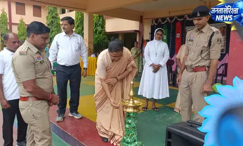 रायगढ़ में छात्र नेतृत्व मंच से थाना प्रभारी ने दिया कानून और साइबर सुरक्षा का संदेश
