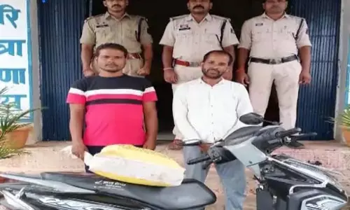 जांजगीर-चांपा में 3.780 किलो गांजा जब्त, दो तस्कर गिरफ्तार