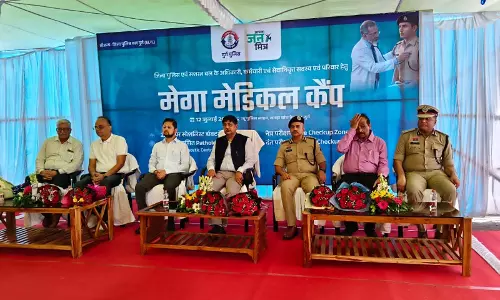 DGP अरुण देव गौतम ने किया स्वास्थ्य शिविर का उद्घाटन