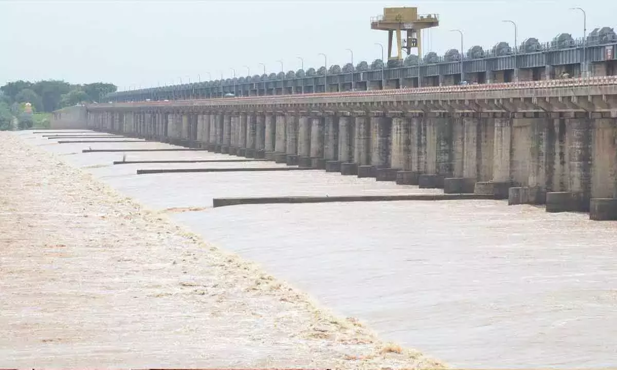 मुख्यमंत्री धवलेश्वरम बैराज के गेट बदलने का शुभारंभ करेंगे मुख्यमंत्री धवलेश्वरम बैराज के गेट बदलने का शुभारंभ करेंगे