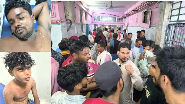 सरपंच के पुत्र की हालत नाजुक: भागलपुर में जनाजे के दौरान बड़ा बिजली हादसा। सरपंच के पुत्र की हालत नाजुक: भागलपुर में जनाजे के दौरान बड़ा बिजली हादसा।